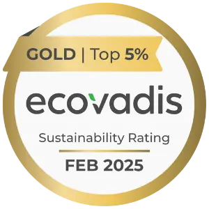 EcoVadis 2025 sustainability rating - VAGANET